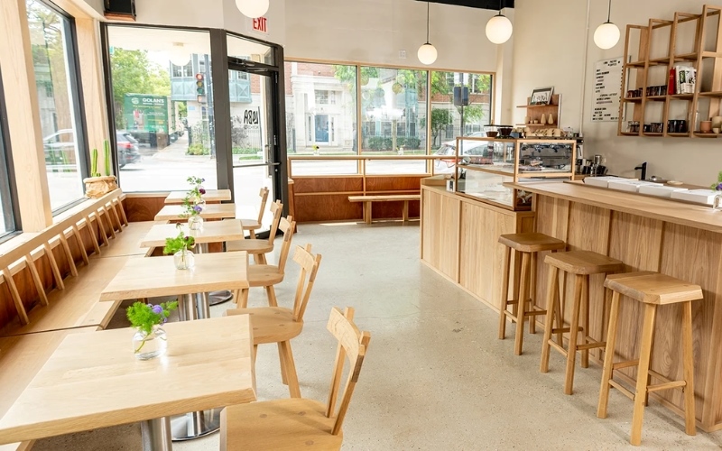 thiết kế quán cafe nhỏ đẹp giá rẻ
