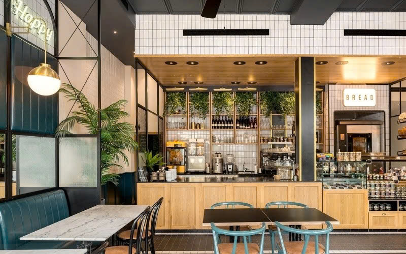 thiết kế quán cafe nhỏ 40m2