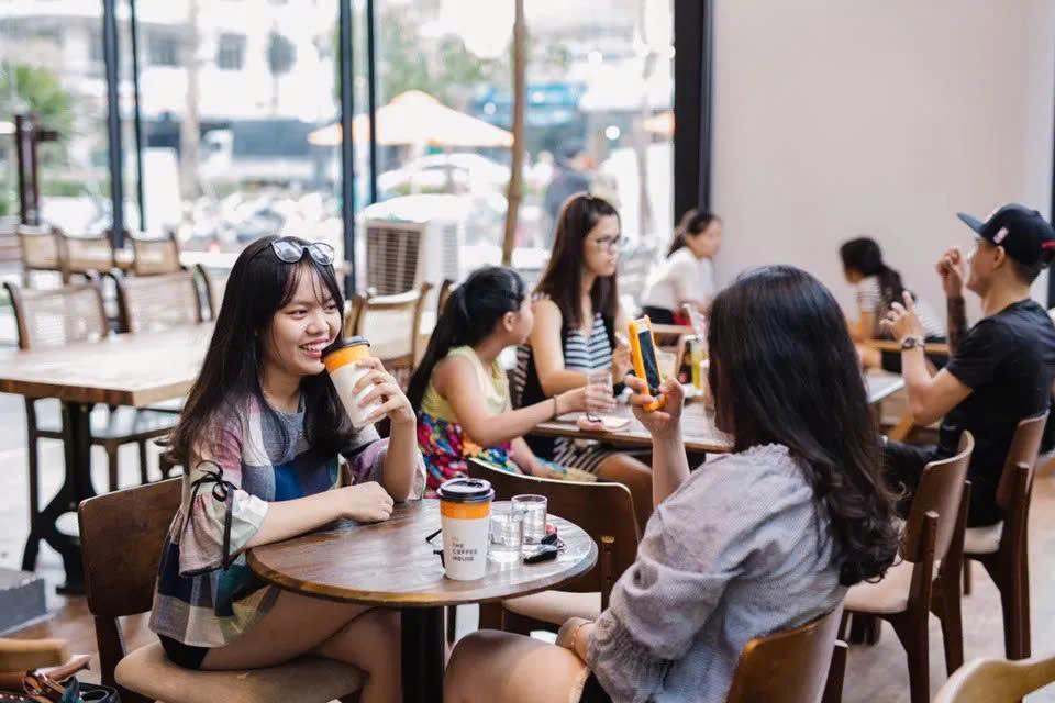 thiết kế quán cafe nhỏ 40m2