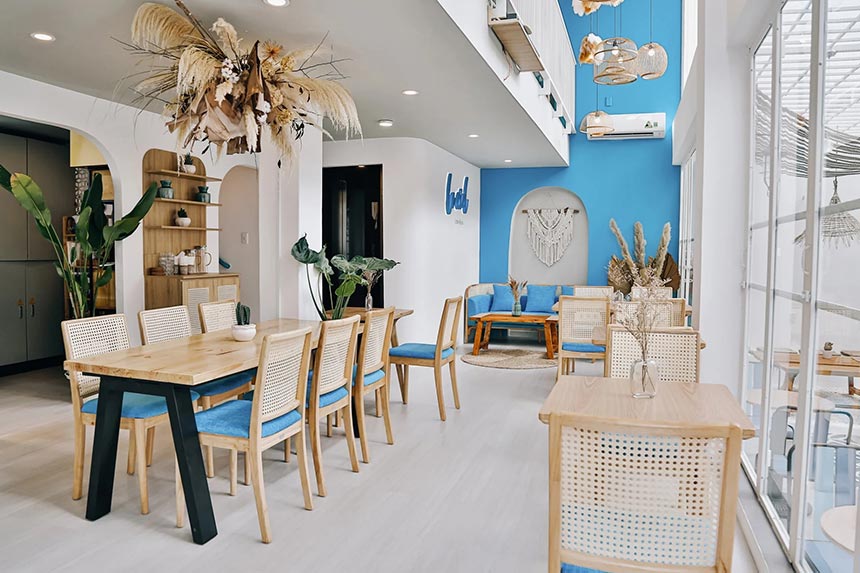 trang trí quán cafe đẹp đơn giản​