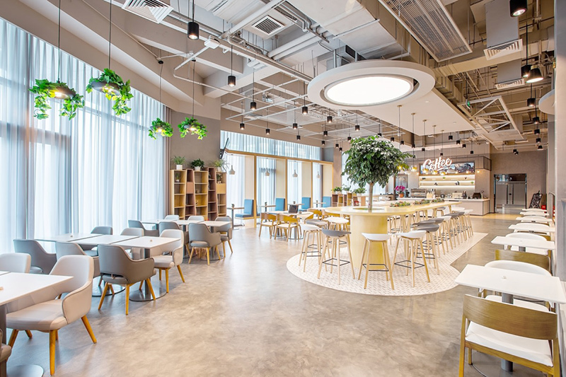 thiết kế quán cafe văn phòng